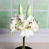 Lily flower artificial flower, indoor living room decoration artificial flower artificial flower