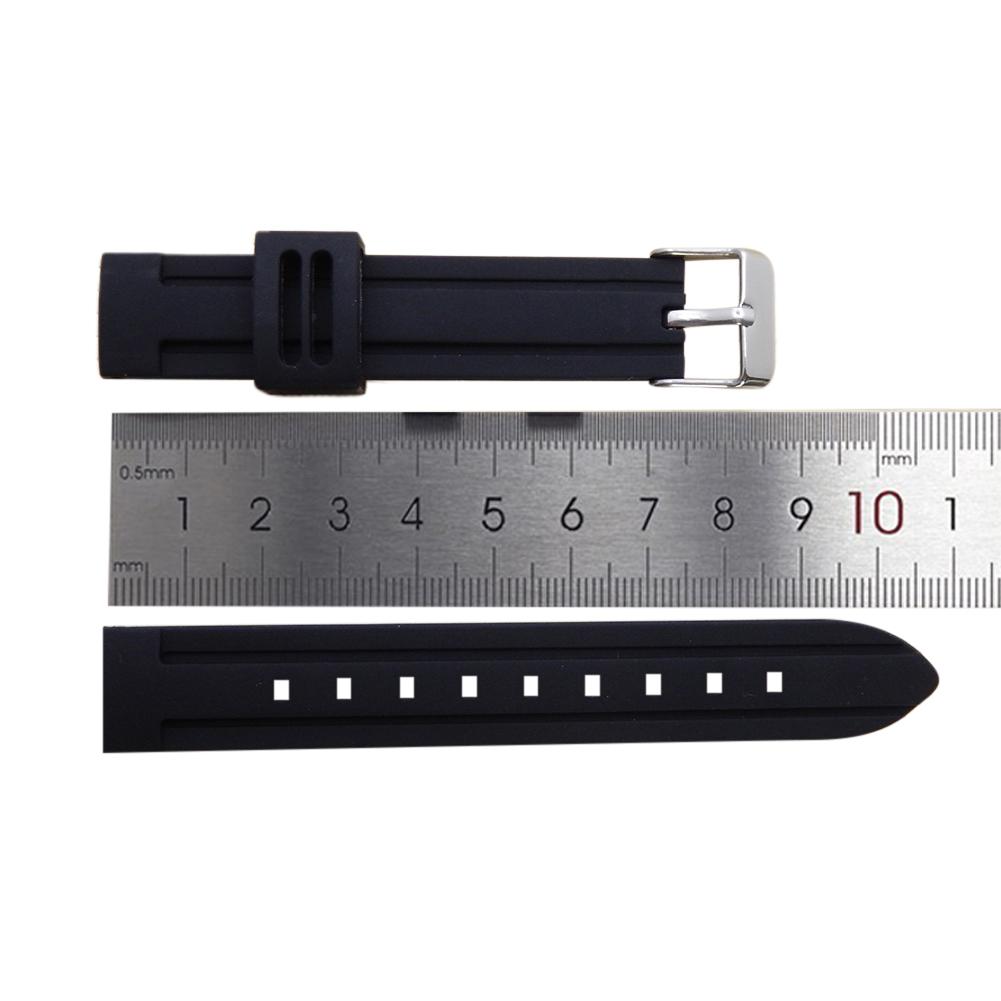 16mm Silicone Thicken Watch Band Strap for Men Women Watch Band Replacement