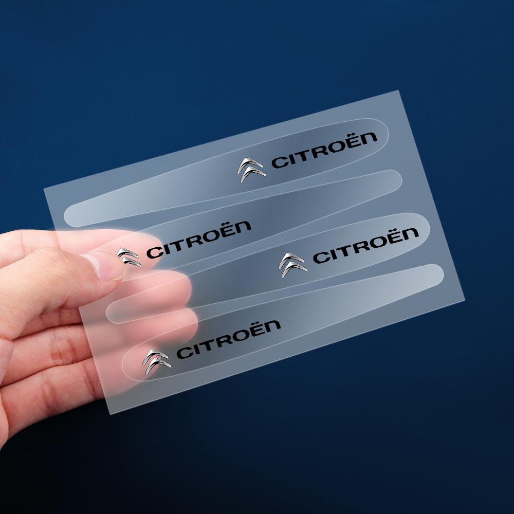 

4/8Pcs Car Door Anti-scratch Protective Handle Bowl Sticker For Citroen C4 Picasso Xsara C5 Aircross Cactus C1 C2 C3 C6 Berlingo