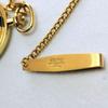 [USED] SEIKO Quartz Pocket Watch Gold with Chain