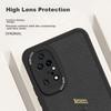 Phone Case for Huawei P50 Pro, Full Protection Ultra-Thin Leather Texture Shockproof Soft Case, New Year Creative National Trend, Elegant Black