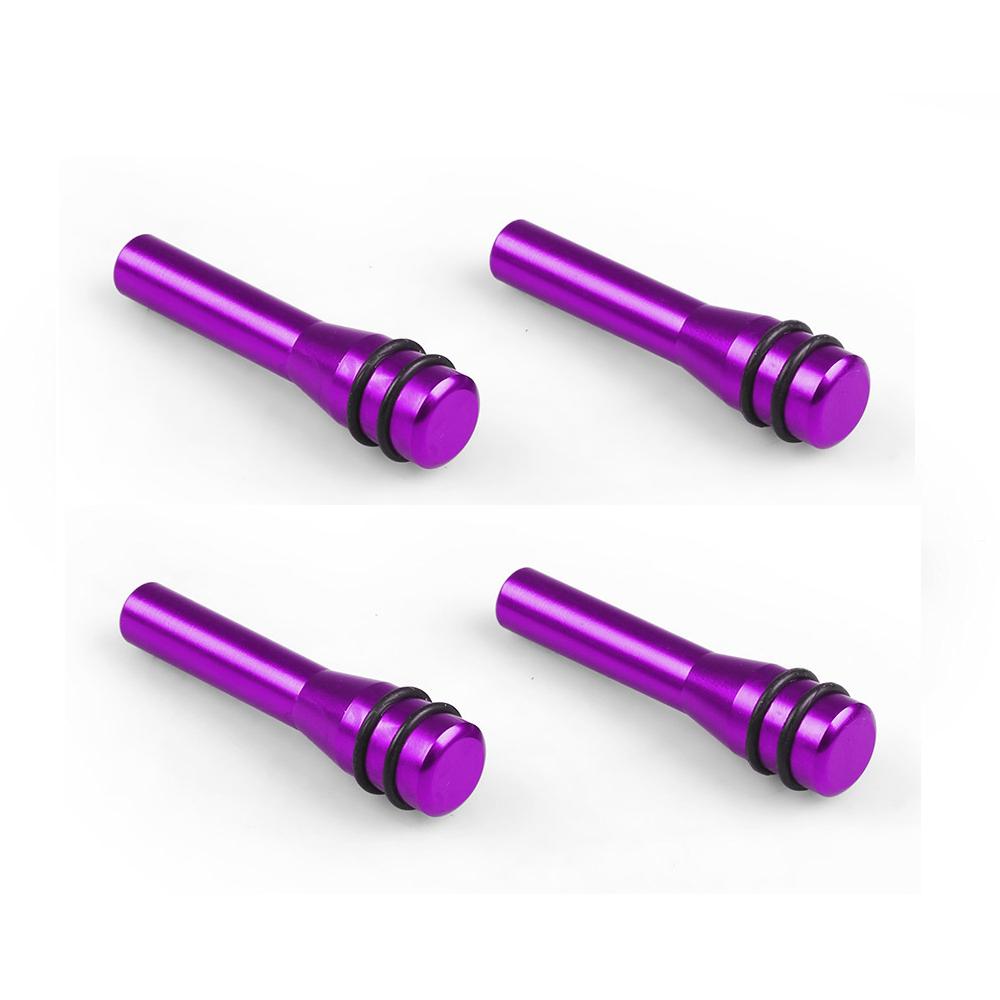 2/4Pcs Car Door Lift Button Locking Pins Universal Car Security Door Lock Pins Aluminum Alloy Knob Auto Interior Accessories