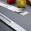 Portable Stainless BBQ Meat Steel Kitchen Barbecue Steak Tongs Salad Food Clip