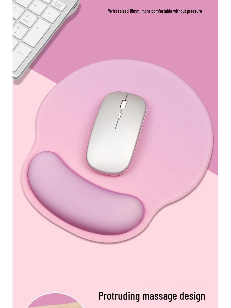 Ergonomic Silicone Anti-Slip Mouse Pad with Wrist Support