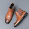 Neuer Trend Herren Reißverschluss Stiefeletten Lässig Sozial Chelsea Boots Outdoor Mann High Top Schuhe Freizeitspaziergang Basic Stiefel Vielseitige Botas