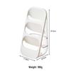 Multi-Layer Transparent Desktop Organizer: Dustproof, Vertical Storage for Stationery and Chopsticks