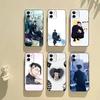 Suguru Geto Handyhülle Schwarze Handyhülle Für IPhone 17/16/15/13/14 Pro Max/ 11Plus/X/Xr/Xs Max 13mini