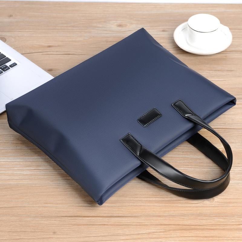 Waterproof and Fashionable Briefcase, Simple College Student Notebook Bag, Business Computer Bag, Men's Briefcase