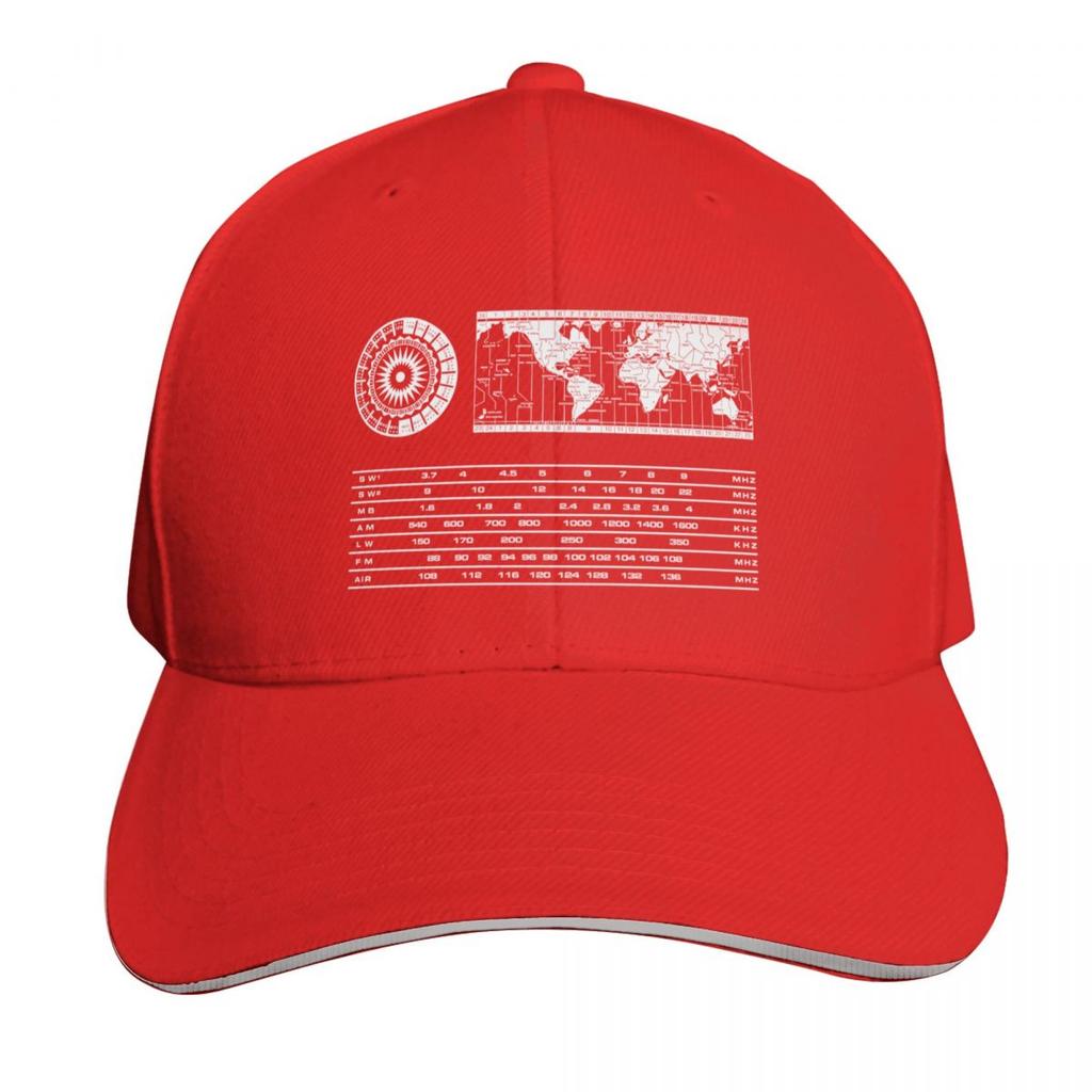 Retro Radio Baseball Cap Golf Hat Funny Hats Hood Cosplay Luxury Women Unisexs