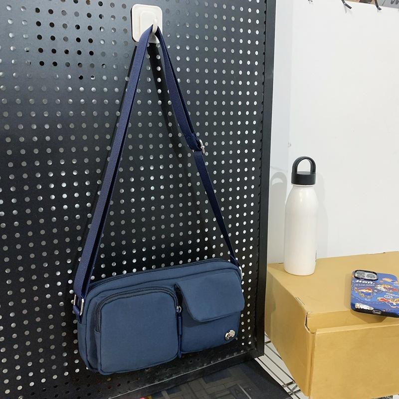 Lulu casualowa przenośna prosta nylonowa torba wysoki zmysł wszechstronna moda torba na telefon komórkowy nowa damska listonoszka