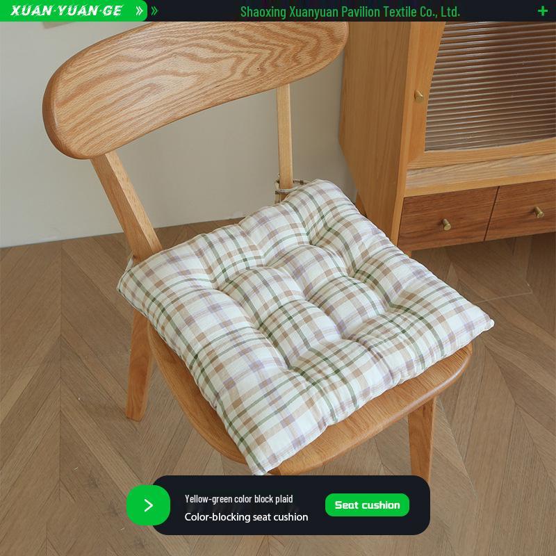 Thickened Non-Slip Winter Pearl Cotton Seat Cushion for Long-Sitting Office Chair