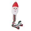 Pet Christmas Supplies Dog Toy Teeth Cleaning Rope Knot Cotton Rope Toy Cute Cartoon Chewing Toy
