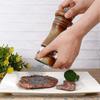 Pepper Grinder,wood Salt And Pepper Grinder Mills Sets,2 Pack,retro - RiRi