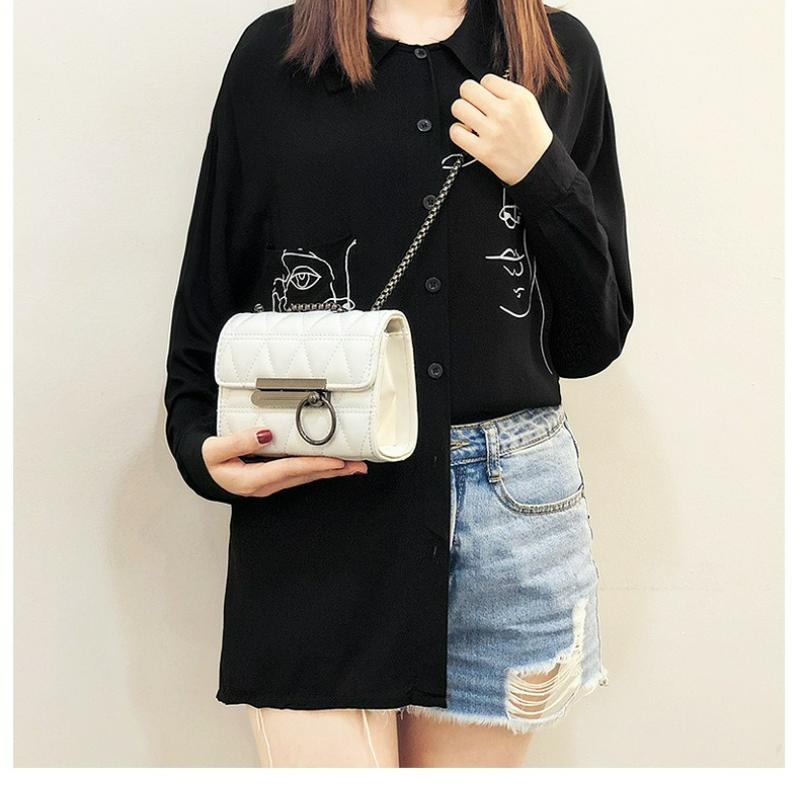Mini Small Bag, Women's Fashionable Instagram Chain Bag, Niche Design, Single Shoulder Crossbody Bag