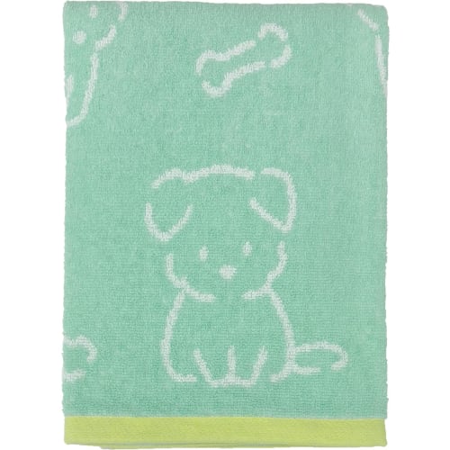 Hayashi Bath Towel, Approx. 60 x 120 cm, More Puffy Dog, BO474904