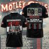 Vintage Motley Crue Album  3d Print T-shirt Men Women Fashion Street Plus size Sport Hip Hop Short Sleeve Tops Tees Kids