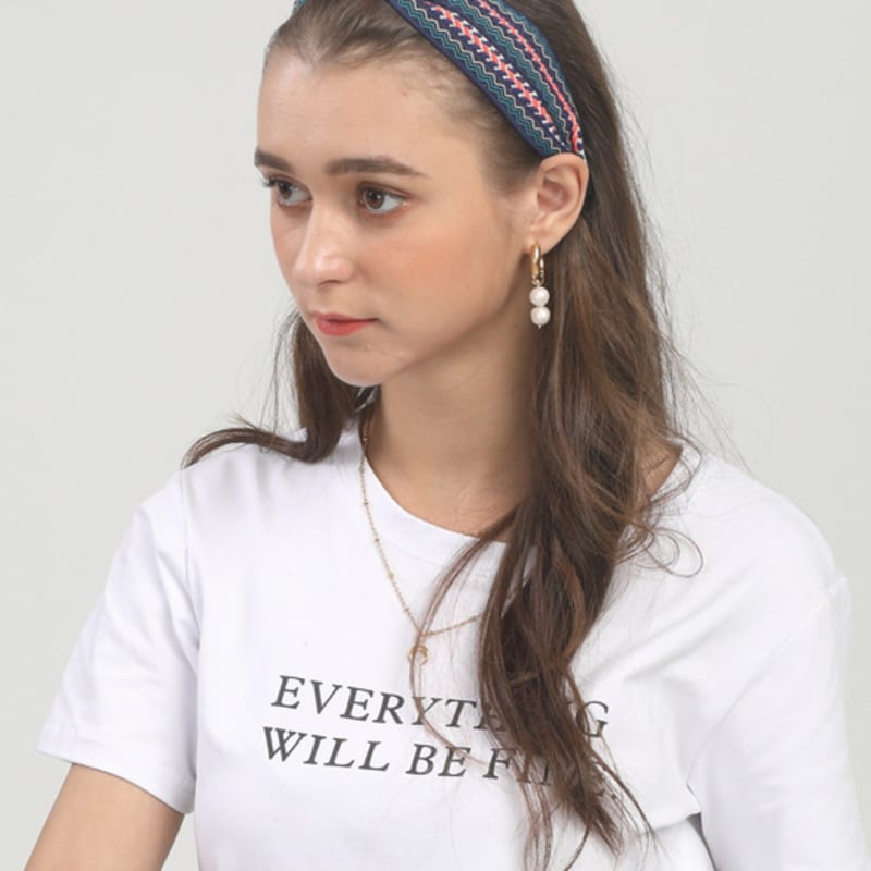 LALA Ethnic Hairband - PINKBLUE