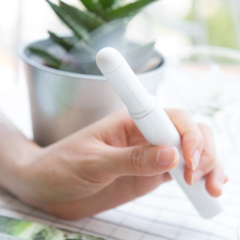 

Mini Pocket Cooling Fan Portable Hand held Pen Shaped Wind Blower Air Cooler White