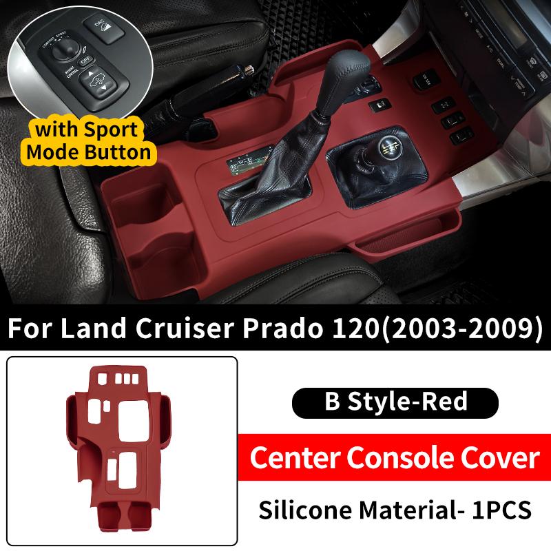 For Toyota Land cruiser 120 LC120 Prado j120 2003 2009 Center Console Dust-Proof Cover Mat Protect Scratch Interior Accessories