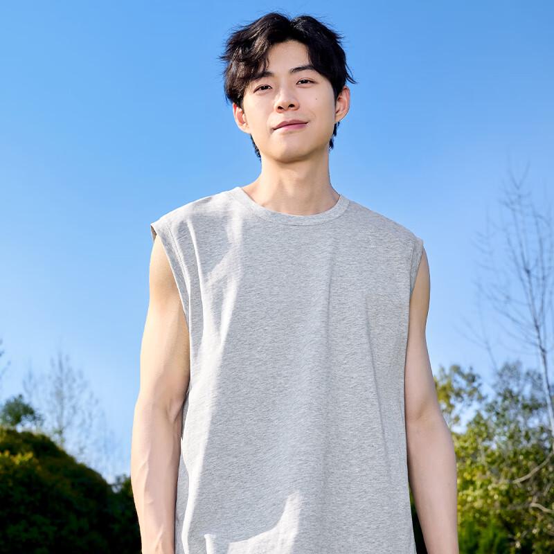 MINISO Men's American Retro Cotton Tank Top