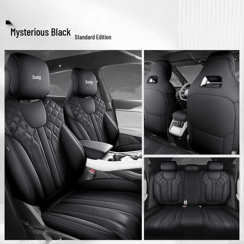 New Leather Car Seat Covers for BYD DiSong L EV Five-Seater For Song Plus