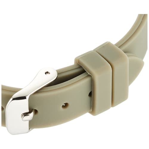 Fieldwork Women's Analog Watch with Tone and Silicone Band, Khaki, YM061-3