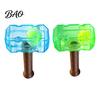 Indestructible Dog Toys 2Pcs Squeaky Hammer with Tennis Ball Inside, Interactive Fetch Toys, Rubber Chew Toy for Medium Large Dogs Indoor Outdoor Play