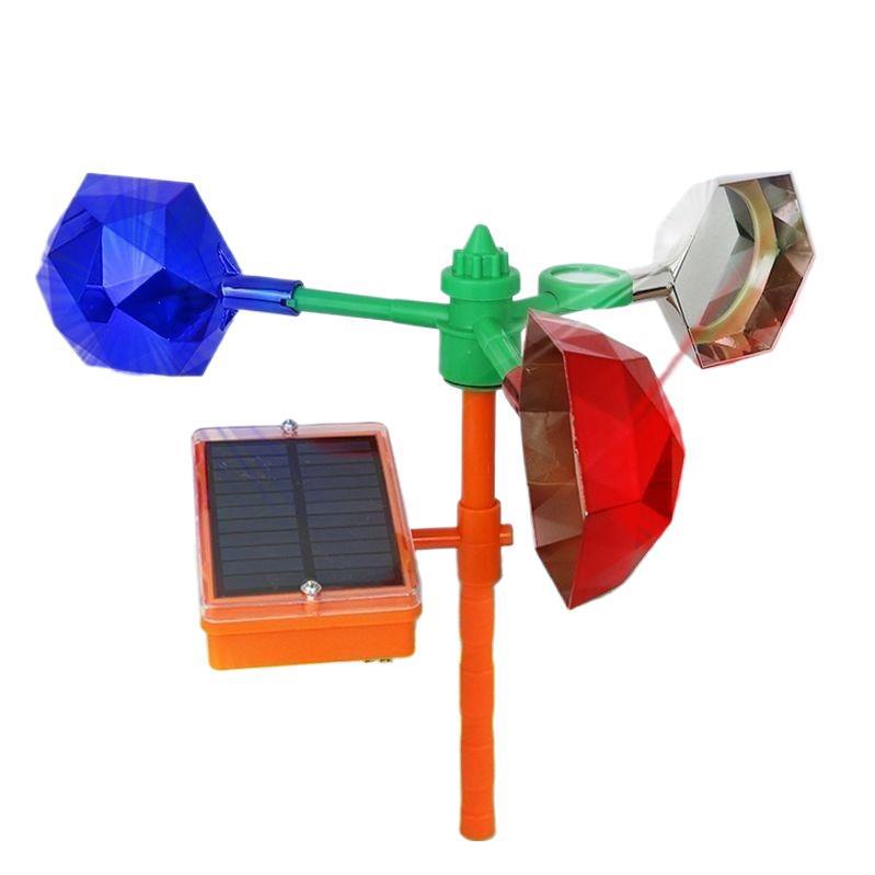 Solar & Wind Powered Bird Repellent for Farms and Orchards