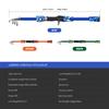 Children Fishing Pole Telescopic Portable Fishing Pole Ultra-light Breaking-resistance Outdoor Accessories for Stream Freshwater