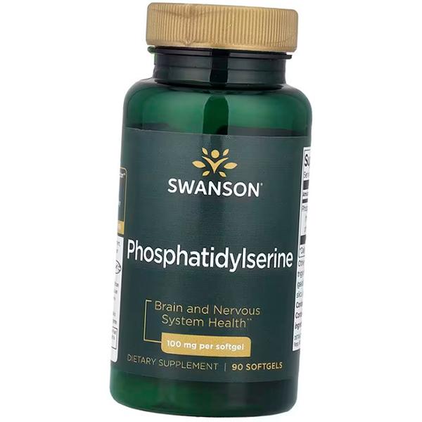 Фосфатидилсерин, Phosphatidylserine 100, Swanson (72280058)