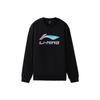 Li-Ning Trendy Round Neck Pullover Sports Lifestyle Comfortable Versatile Simple Fashion Vitality Fleece Warm Sweatshirt Unisex sweatshirt AWDVG99-1