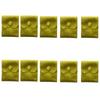 Soft Velvety Jewelry Storage Pouches, 10 Separate Snap-Button Bags for Sorting, Travel Carrying, and Gift Presentation
