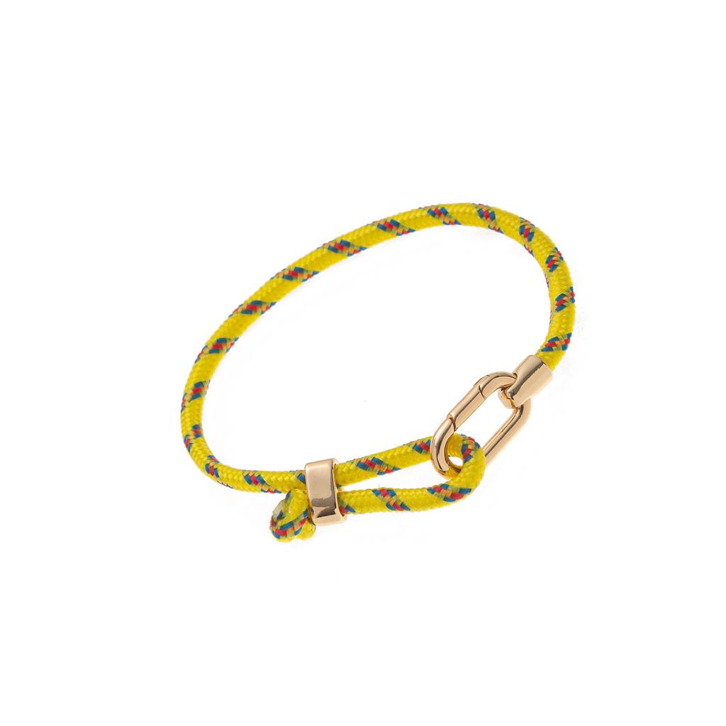Adjustable Couple Bracelet Colorful Rope Modern Design Comfort Fit Lightweight Jewelry Gift For Him Her