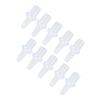 10 Pcs Enema Nozzle Tips Silicone Washable 8mm Inner Diameter Private Flushes Soft Enema