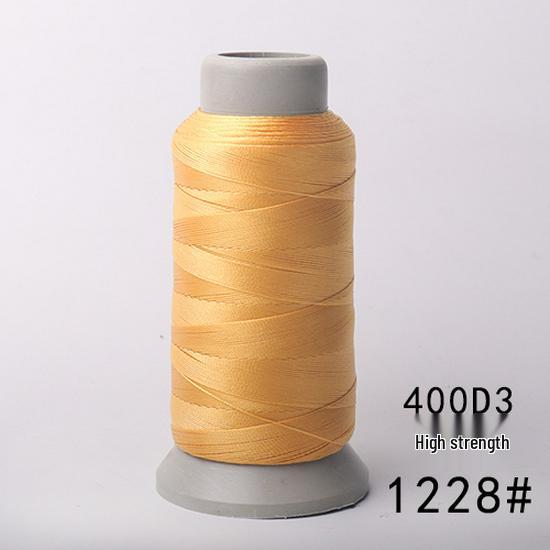 400D 3-Ply High-Strength Nylon Polyester Sewing Thread for Luggage, Sofa, and Tent