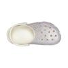 Crocs Zueco Clásico Exterior Punta Abierta Tacón Plano Clásico Brillante Deportivo Sandalias con Agujeros para Niños Color Ostra Modelo Infantil