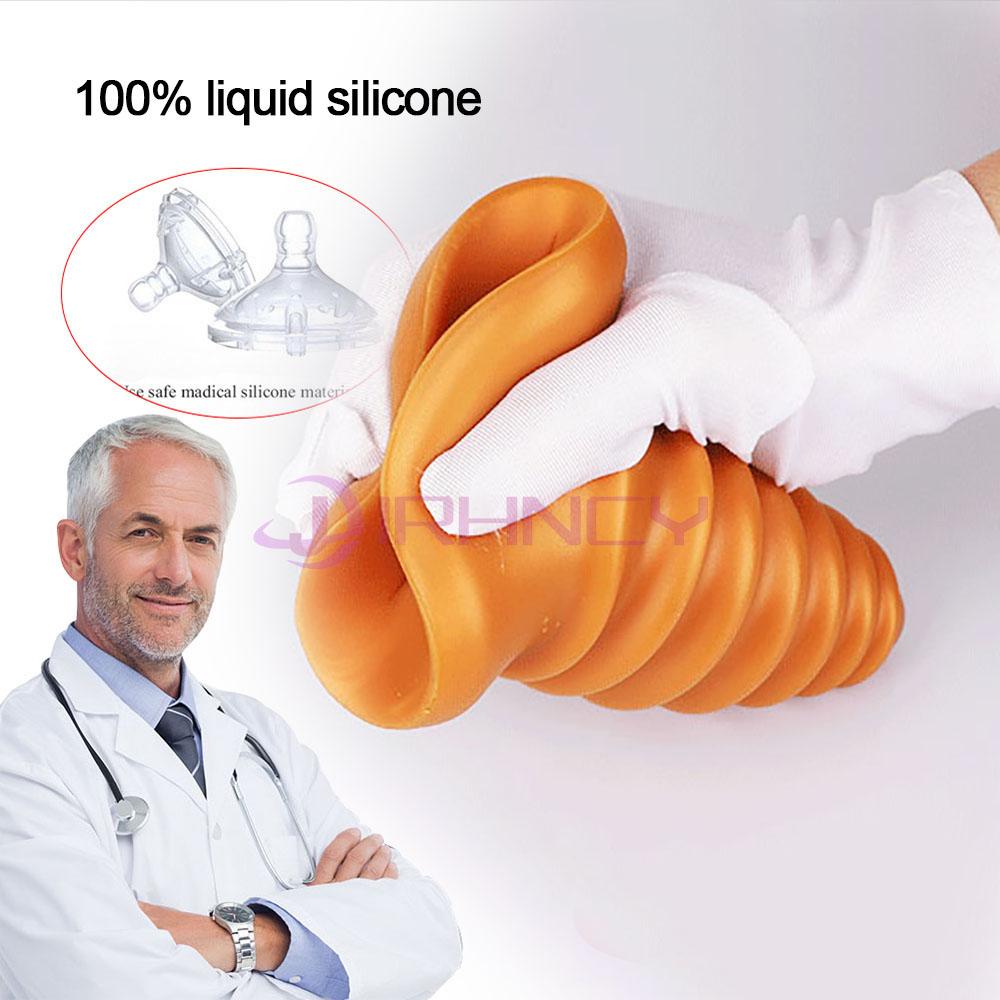 Screw Huge Anal Plug Silicone Soft Butt Plug Big Anal Dilation Sex