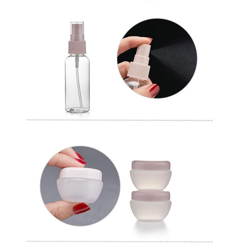 Parfümflaschen-Set, nachfüllbar, für Spray, Lotion, Shampoo, Dusche, Tube, Abfüllung, Nachfüllung, Kosmetik, Reiseflüssigkeitsbehälter, tragbares Werkzeug