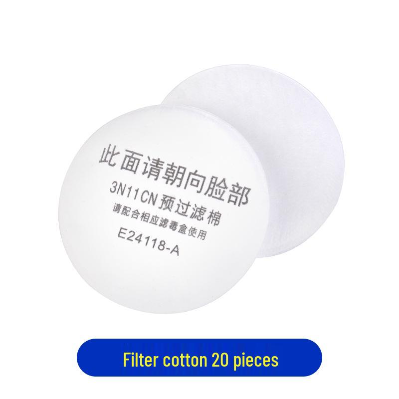 6200 Wysokowydajna Zmywalna Maska Przeciwpyłowa do Ochrony Przemysłowej