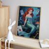 Disney Diamond Painting Art Mosaic Kit Ariel Princess Wonderland Handmade diy5D Home Decor Gift