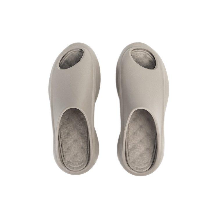 Li Ning Yun You Slay Quiet Abrasion Resistant Slide Slippers Men's Cashmere Gray AZSS009-9