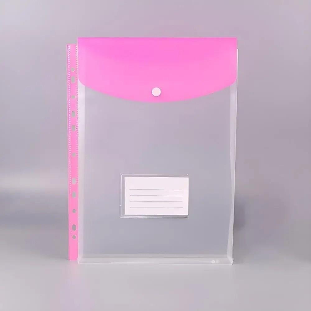 12Pcs Waterproof File Folder Expansion Bag A4 Expandable Binder Pocket School Office Home