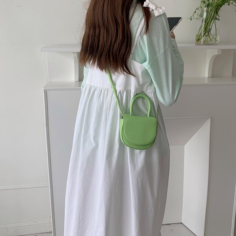 Summer versatile bag texture mini messenger bag niche handbag women's new trendy