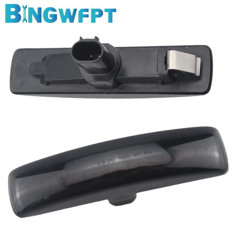 Dynamic Turn Signal Smooth Flowing Light OE Plug LED Side Marker Light For Land Rover Discovery 3 4 Freeland 2 Range Rover Sport