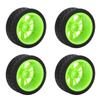 4Pcs RC Rubber Tires 65mm Car Tyres Wheels Strong Friction for WLToys 144001 RC 114 Off Road