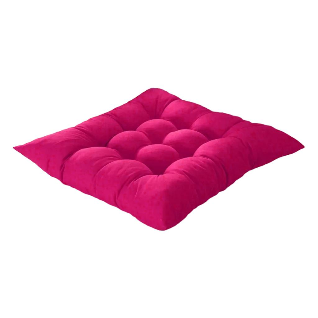 Dining Chair Cushion 46x46cm Thicken Seat Pad Comfortable for Kitchen Garden Office Patio Classroom Color Optional