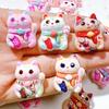 10 Stück Neue Süße Cartoon-Katzen-Serie Flache Rückseite Harz Scrapbooking DIY Schmuck Haarspange Basteldekoration