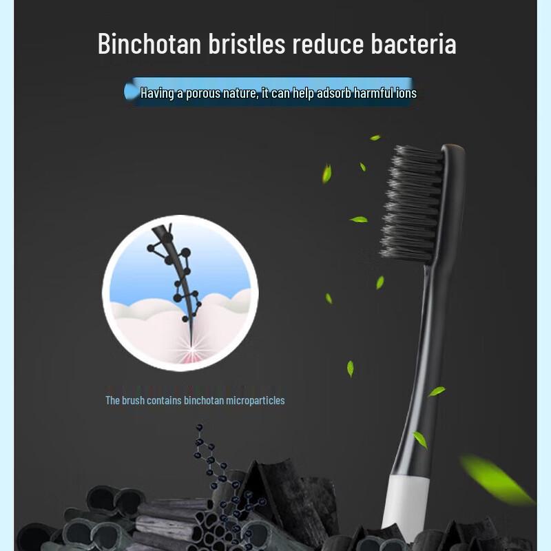 Dr. Dental Charcoal White Deep Clean Toothbrush