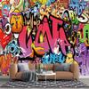 Graffiti 3d Wallpaper Graffiti Wall Mural Kids Graffiti Wallpaper For Bedroom Cafe Bar Wallpaper Mural