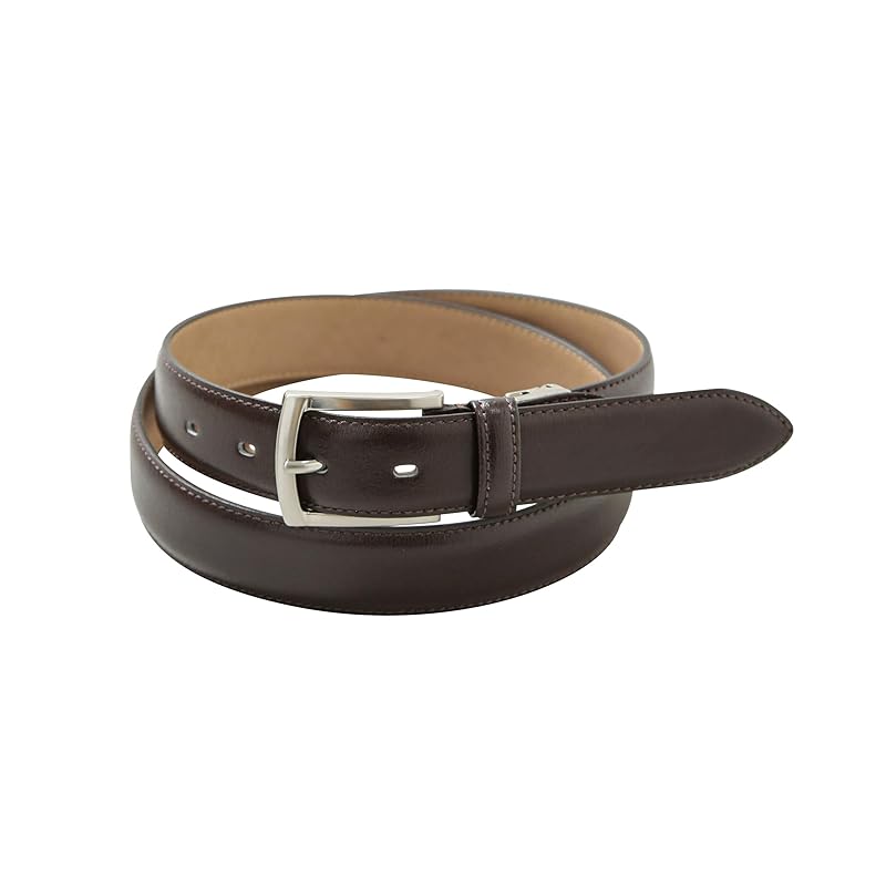 

[Nano Universe] made in Japan water grain Split leather belt men s F 052 D. Brown 668-4250202